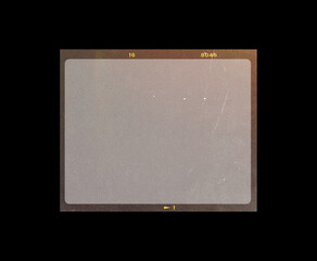 Film frame photo strip high-resolution blank filter. 35mm scan template texture effect. Trendy...