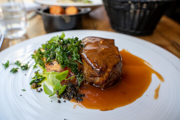 Delicious Plated Meal