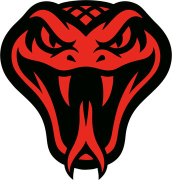 snake head logo