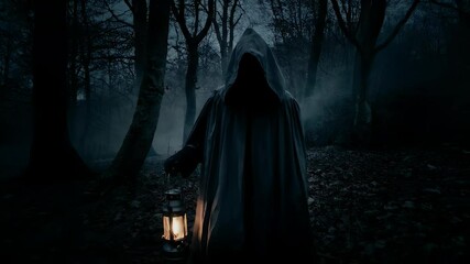 Man's inner conflict shown with opposite hot and cold backgrounds