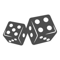 Rolling Dice Illustration
