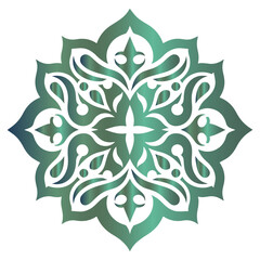 Fototapeta premium Design of abstract floral luxurious minimalism with stylish geometric patterns