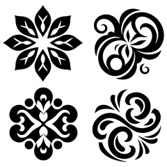 Obraz premium The exquisite symmetry of geometric precision in modern vector elegance