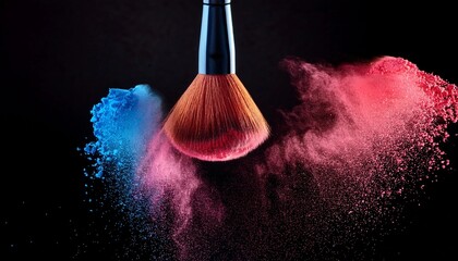 magic wand and brush