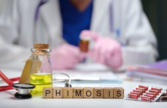 A qualified medical professional thoroughly discusses phimosis as well as its related treatment options available