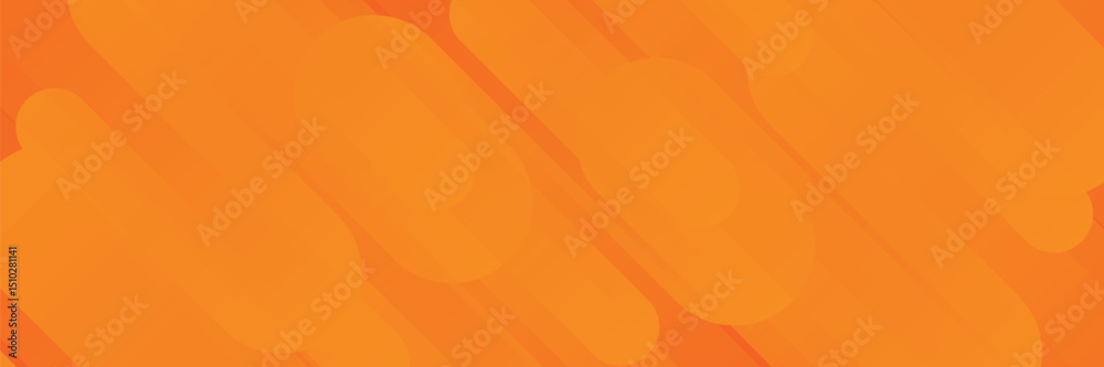 Poster abstract orange background with diagonal lines. dynamic shapes composition.
