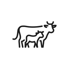 Cow and Calf icon