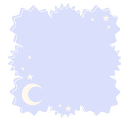 Graphic Baby Speech Bubble Soft Colored Backdrop Icon. Pastel Childish Dreamy Symbol Silhouette. Drawn Simple Dialogue Conversation Text Box Empty Blank Template Shape.