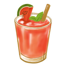 Watermelon juice 