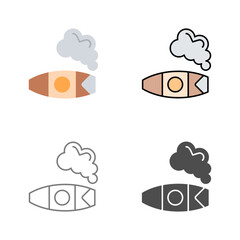 Cigar Vector Icon