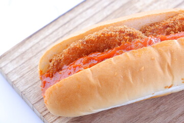 おいしいコロッケパン
