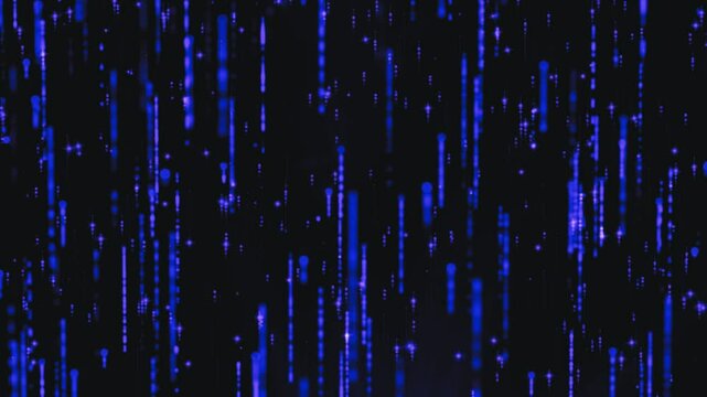 abstract blue background with particles
