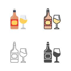 Wine Vector Icon