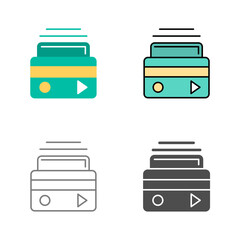 Atm Card Vector Icon