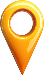 Map Pointer Icons PNG – Location Markers Set on Transparent Background for Navigation, Travel Apps, GPS Interfaces, Digital Maps, and UI/UX Design Projects