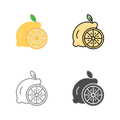 Lemon Vector Icon
