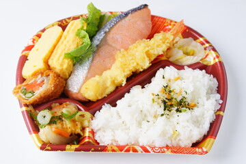 鮭の幕の内弁当