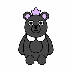 bear, teddy, animal, toy, cartoon, vector, love, illustration, teddy bear, baby, brown, heart, fun, child, childhood, art, cute, animals, fur, gift, character, icon, funny, drawing, sitting