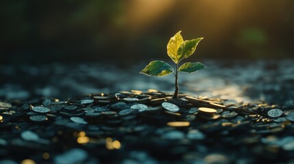 Sprout on Coins