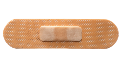 Bandaid Bandage Isolated on Transparent Background

