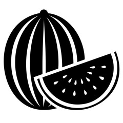 Juicy Watermelon A Refreshing Summer Fruit Icon
