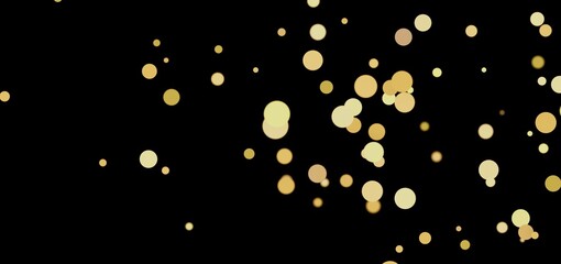 Abstract background with gold confetti. Perfect for celebration, party, or luxury designs.