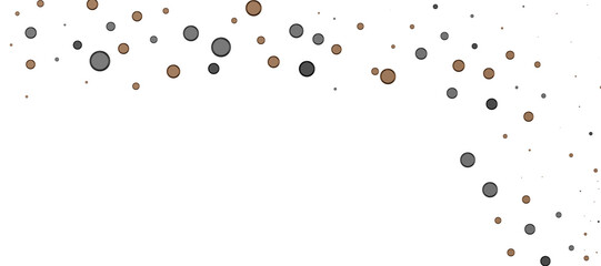 Shimmering Bliss: Mesmeric 3D Illustration Depicting Glistening gold Confetti