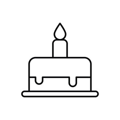 Cake  Icon vector stock illustration