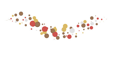 Multicolor confetti abstract background with a lot of falling pieces, isolated on a white background.