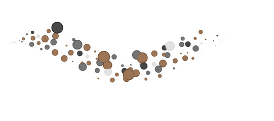 Shimmering Bliss: Mesmeric 3D Illustration Depicting Glistening gold Confetti