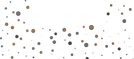 Joyful Deluge: Brilliant 3D Illustration Showcasing an Overflow of gold Confetti