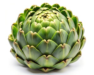 isolated-artichoke--artichokes-isolated-on-white backgorund
