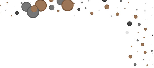 Radiant Festivity: Spectacular 3D Illustration Showcasing Radiating gold Confetti