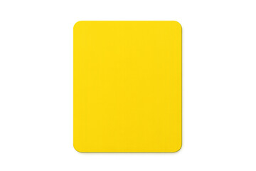 Yellow rounded rectangle with transparent background for easy isolation