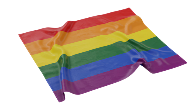 rainbow flag png. LGBTQ+ Flag isolated for Pride month. LGBTQ+ rainbow flag PNG symbolizing equality, love, and diversity for Pride Month visuals. Bright rainbow flag PNG representing LGBTQ+ community