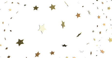 XMAS Glossy 3D Christmas star icon. Design element for holidays. -