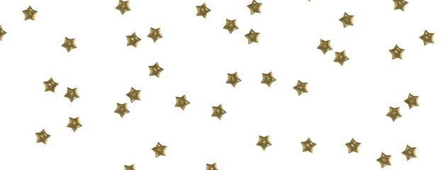 XMAS Glossy 3D Christmas star icon. Design element for holidays. -