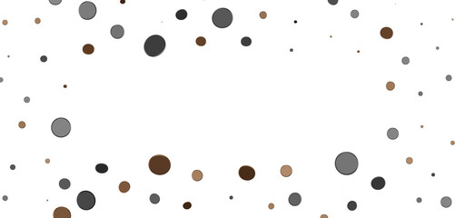 confetti png. Gold confetti falls from the sky.