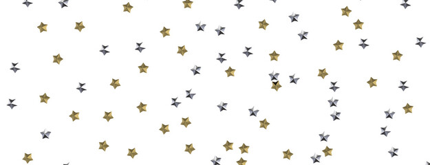 Heavenly Golden Shower: 3D Illustration Brings the Beauty of Stars to Life