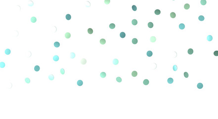 silver confetti explosion festive background