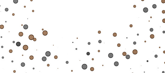 Sparkling Jubilation: Breathtaking 3D Illustration of Sparkling gold Confetti Celebration