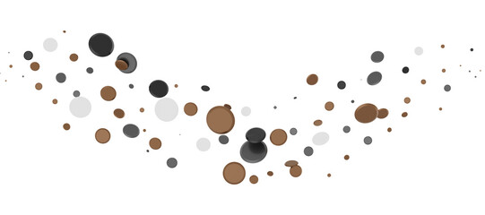 Radiant Revelry: Dynamic 3D Illustration of a Radiating gold Confetti Celebration