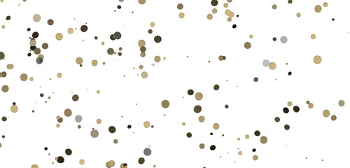 Sprinkle of Success: Spectacular 3D Illustration Showcasing Cascading gold Confetti