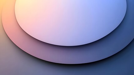 Abstract Pastel Circles Gradient Background Design