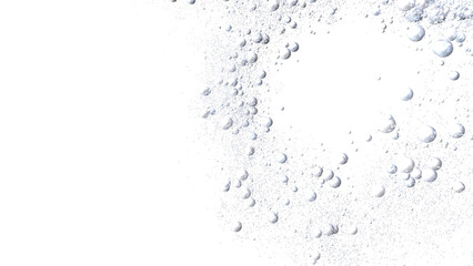 Abstract image of air bubbles rising in water. Perfect for backgrounds or textures.