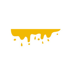 Melting cheese drop 