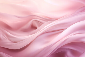 Obraz premium Soft Pink Silk Fabric Abstract Background