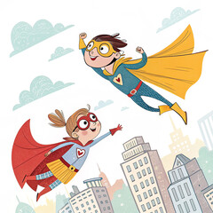 little girl with a plane