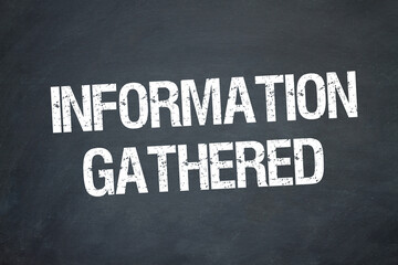 Fototapeta premium Information Gathered 