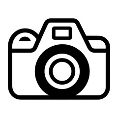 photo camera icon isolated PNG transparent